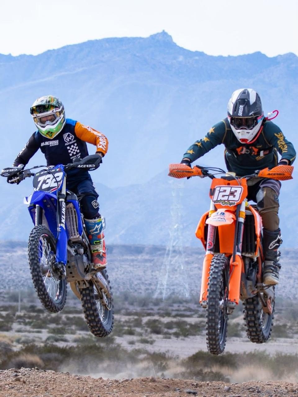 Motos de cross listas para competir